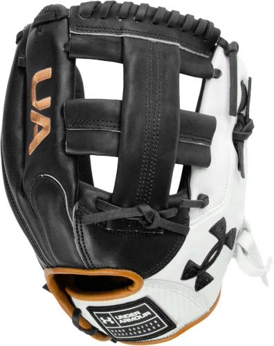 11.75 Inch Under Armour Genuine Pro 2.0 Black/White/Caramel Adult Infield Baseball Glove UAFGGP2-1175SP 3 11.75 Inch Under Armour Genuine Pro 2.0 Black/White/Caramel Adult Infield Baseball Glove UAFGGP2-1175SP