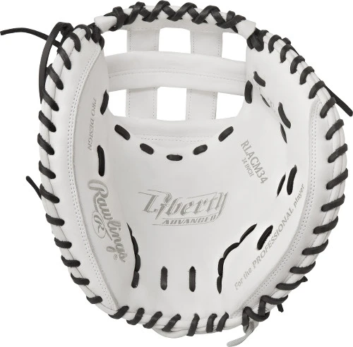 34 Inch Rawlings Liberty Advanced RLACM34 Women's Fastpitch Softball Catchers Mitt 4 34 Inch Rawlings Liberty Advanced RLACM34 Women's Fastpitch Softball Catchers Mitt - Image 2