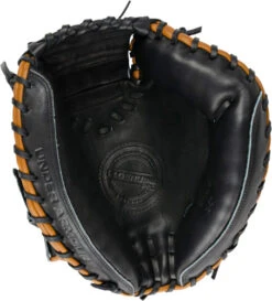 34 Inch Under Armour Genuine Pro 2.0 Black/Caramel Adult Baseball Catcher Mitt UAFGGP2-CM -Baseball Discount Store 34 inch under armour genuine pro 2 0 black caramel adult baseball catcher mitt uafggp2 cm 9
