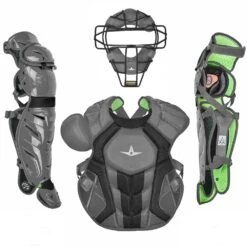 All-Star System 7 Axis CKCCPRO1XTM Adult Baseball Professional Level Catcher's Gear Set W/ Traditional Mask -Baseball Discount Store all star system 7 axis ckccpro1xtm adult baseball professional level catchers gear set w traditional 21