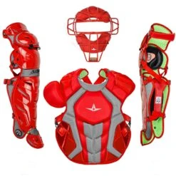All-Star System 7 Axis CKCCPRO1XTM Adult Baseball Professional Level Catcher's Gear Set W/ Traditional Mask -Baseball Discount Store all star system 7 axis ckccpro1xtm adult baseball professional level catchers gear set w traditional 26