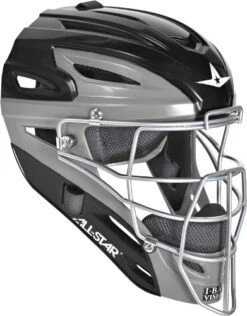 All-Star System 7 MVP2500GTT Adult Graphite Two Tone Catcher's Helmet