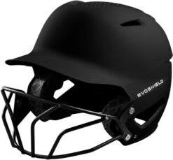 EvoShield XVT Matte Batting Helmet W/ Softball Face Guard WTV7135