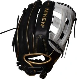13 Inch Miken Pro Series Adult Slowpitch Softball Glove PRO130-BWG