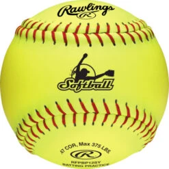Rawlings B612RFPBPBUCK Combo 6 Gallon Optic Yellow Bucket W/ 12 RFPBP12SY Fastpitch Softballs -Baseball Discount Store rawlings b612rfpbpbuck combo 6 gallon optic yellow bucket w 12 rfpbp12sy fastpitch softballs 8