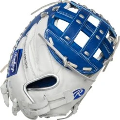 34 Inch Rawlings Liberty Advanced Color Series 4.0 Women's Fastpitch Softball Catcher's Mitt RLACM34FPWRP