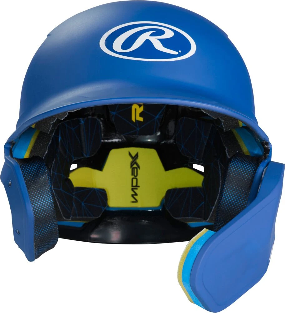 Rawlings MACH Adjust Junior Matte Baseball Batting Helmet W/ Adjustable Face Guard MA07J 4 Rawlings MACH Adjust Junior Matte Baseball Batting Helmet W/ Adjustable Face Guard MA07J - Image 2