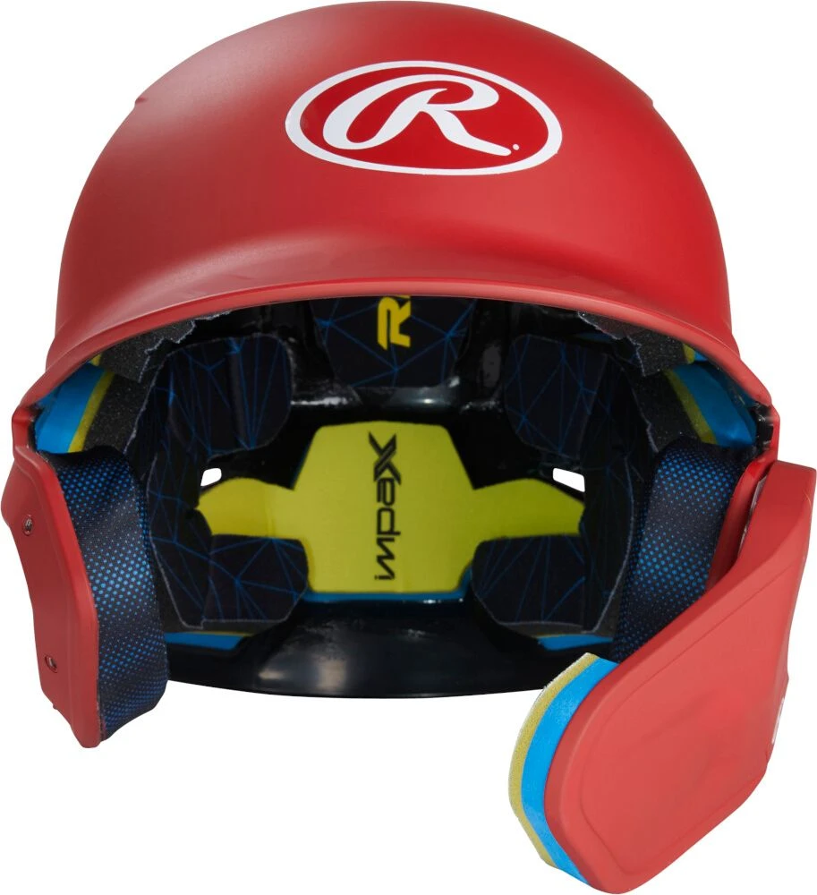 Rawlings MACH Adjust Junior Matte Baseball Batting Helmet W/ Adjustable Face Guard MA07J 5 Rawlings MACH Adjust Junior Matte Baseball Batting Helmet W/ Adjustable Face Guard MA07J - Image 3