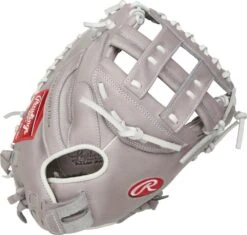 33 Inch Rawlings R9 Women's Fastpitch Softball Catcher's Mitt R9SBCM33-24G