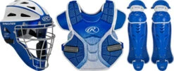 Rawlings Velo RAWVELFPI Women's Intermediate Fastpitch Softball Catchers Gear Set