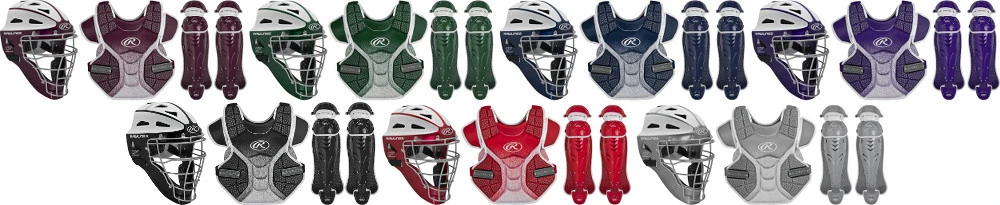 Rawlings Velo RAWVELFPI Women's Intermediate Fastpitch Softball Catchers Gear Set 4 Rawlings Velo RAWVELFPI Women's Intermediate Fastpitch Softball Catchers Gear Set - Image 2