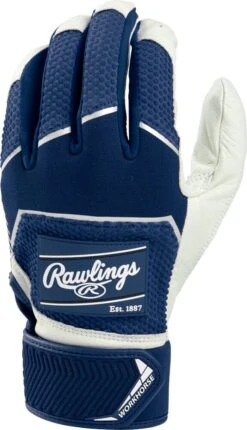 Rawlings Workhorse Adult Baseball Batting Gloves WH22BG -Baseball Discount Store rawlings workhorse adult baseball batting gloves wh22bg 24