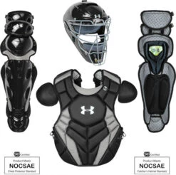 Under Armour Pro 4 Series Adult Baseball Catcher Gear Set UACKCC4-AP