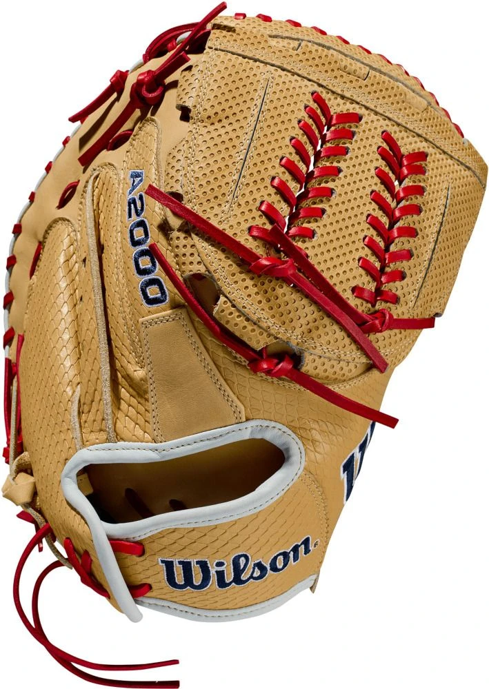 34 Inch Wilson A2000 SuperSkin Aubree Monroe Game Model Women's Fastpitch Softball Catcher Mitt WBW10024434 3 34 Inch Wilson A2000 SuperSkin Aubree Monroe Game Model Women's Fastpitch Softball Catcher Mitt WBW10024434