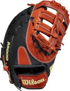 12.5 Inch Wilson A2000 SuperSkin Spin Control SC1620 Adult Baseball Firstbase Mitt WBW100123125