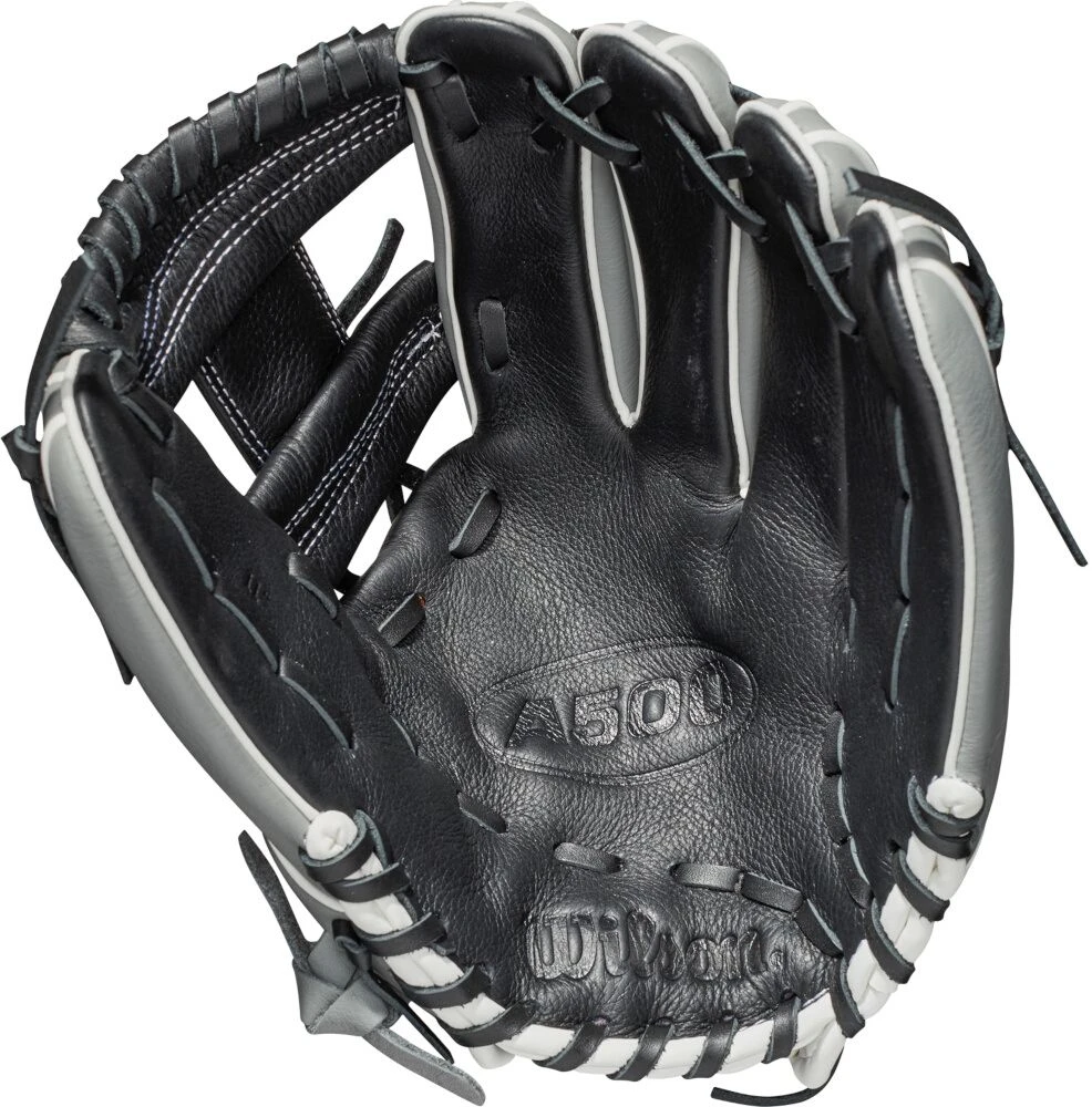 11 Inch Wilson A500 Youth Infield Baseball Glove WBW10014411 4 11 Inch Wilson A500 Youth Infield Baseball Glove WBW10014411 - Image 2