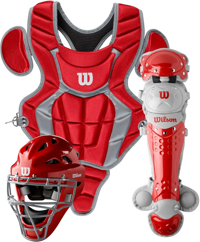 Wilson C200 Youth Baseball Catcher's Gear Kit WB57116 12 Wilson C200 Youth Baseball Catcher's Gear Kit WB57116 - Image 10