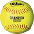 Wilson Champion Series WTA9031BASA 12 Inch Leather Softball - ASA Approved -Baseball Discount Store wilson champion series wta9031basa 12 inch leather softball asa approved 11