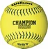 Wilson Champion Series WTA9333BUSSFPYB 11 Inch USSSA Synthetic Leather Fastpitch Softball