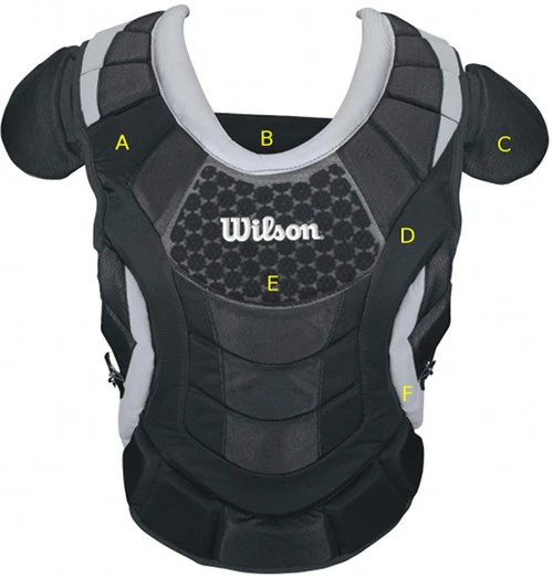 Wilson ProMotion Catcher's Gear WTA3341 Adult Fastpitch Softball Chest Protector 4 Wilson ProMotion Catcher's Gear WTA3341 Adult Fastpitch Softball Chest Protector - Image 2