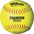 Wilson WTA9060BASA 12inch Leather ASA Fastpitch Softballs