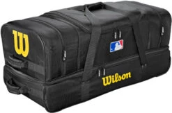 Wilson WTA9780 Umpire Wheeled Equipment Bag -Baseball Discount Store wilson wta9780 umpire wheeled equipment bag 18